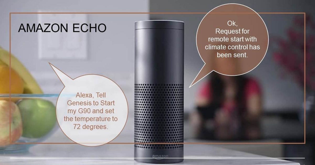 Genesis will be Equipped with Remote Voice Command to Control Car