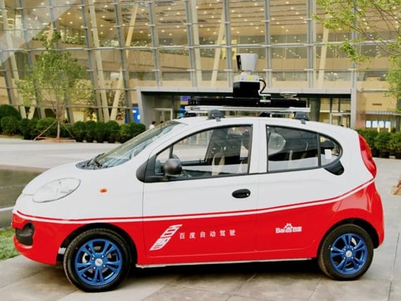 Baidu Testing Self-Driving EVs