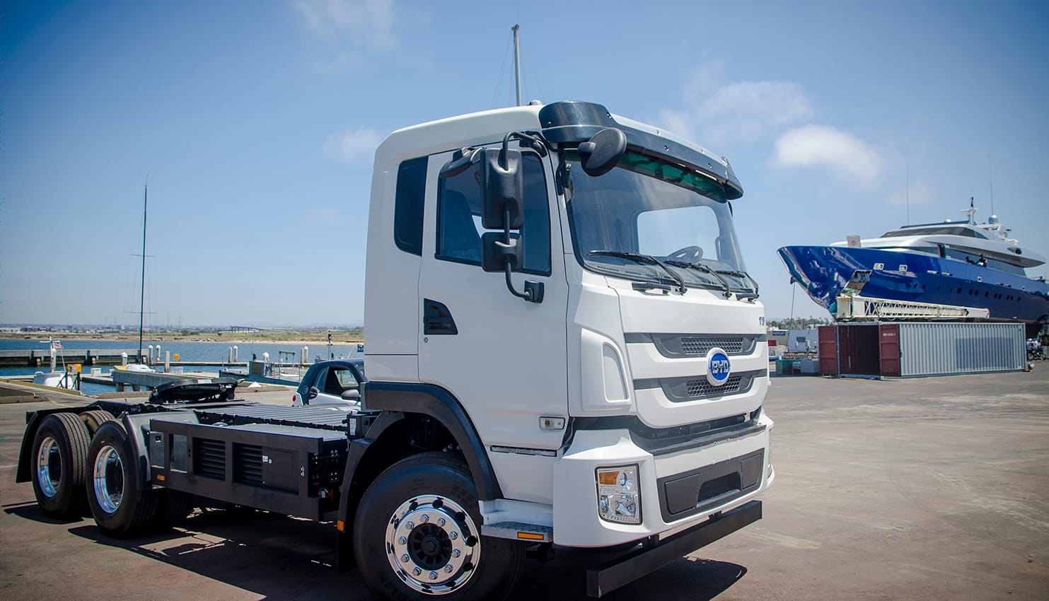 BYD Builds Heavy Duty Electric "Yard Goats" in California
