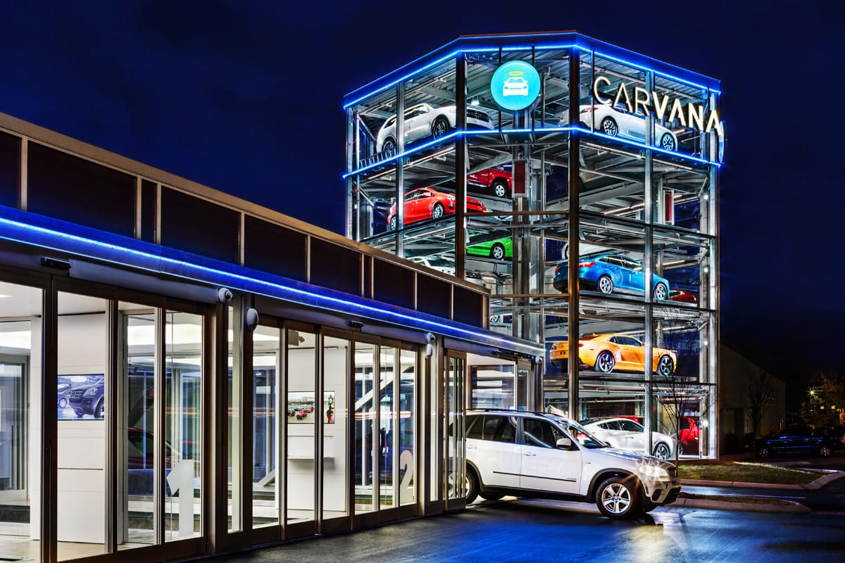 'Car Vending Machines' Startup Raised $160 Million