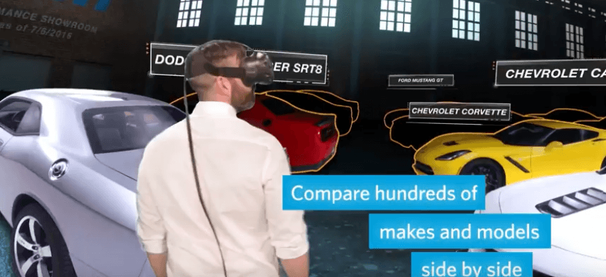 Selling Cars In Virtual Reality Showroom