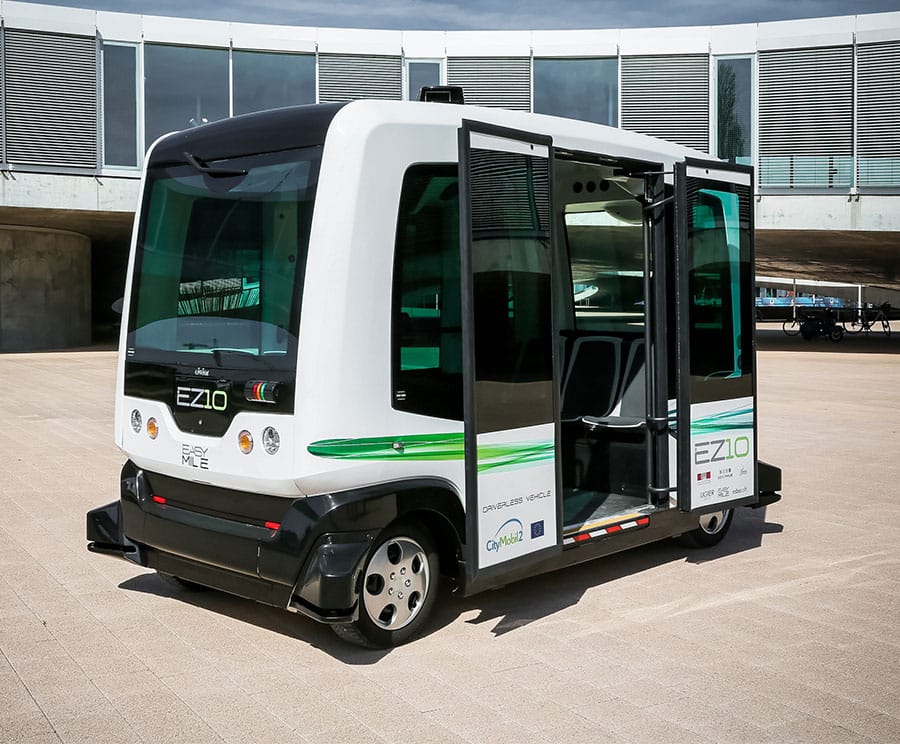 Electric Self-Driving Buses Are Picking up Commuters as We Speak!