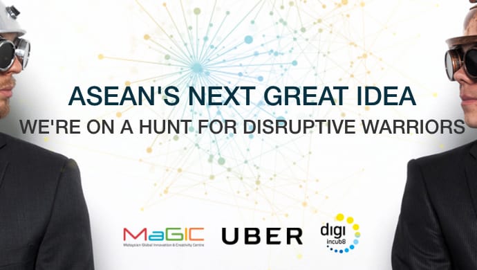 Uber Partners with MaGIC and Digi Incub8 To Launch ASEAN’s Next Great Idea