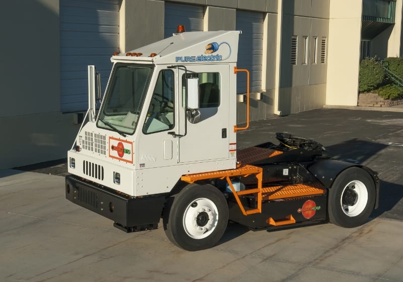 Orange EV T-Series Electric Terminal Truck