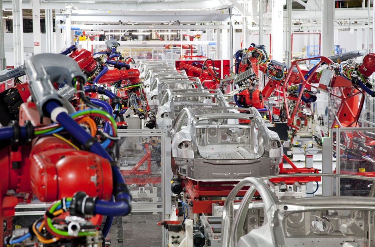 Tesla Reinventing Auto Manufacturing