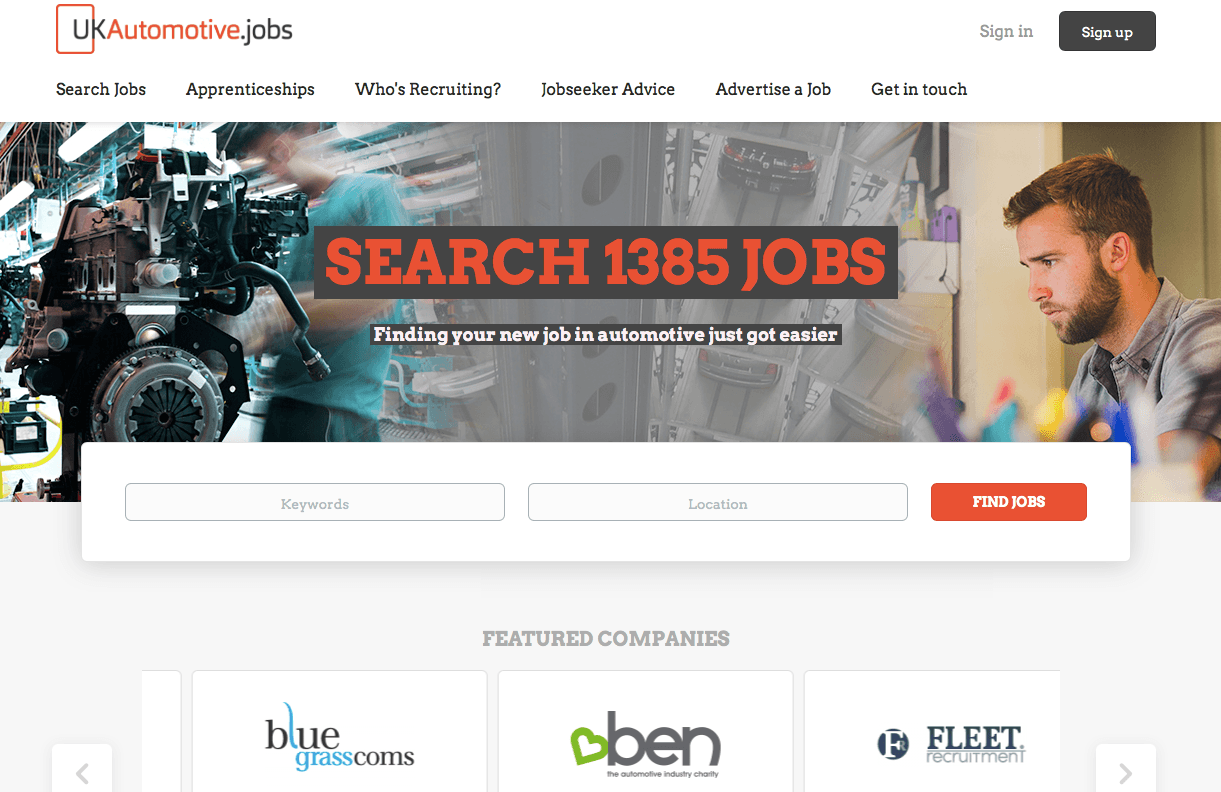 Non Profit Org Launches Automotive Job Listing Portal