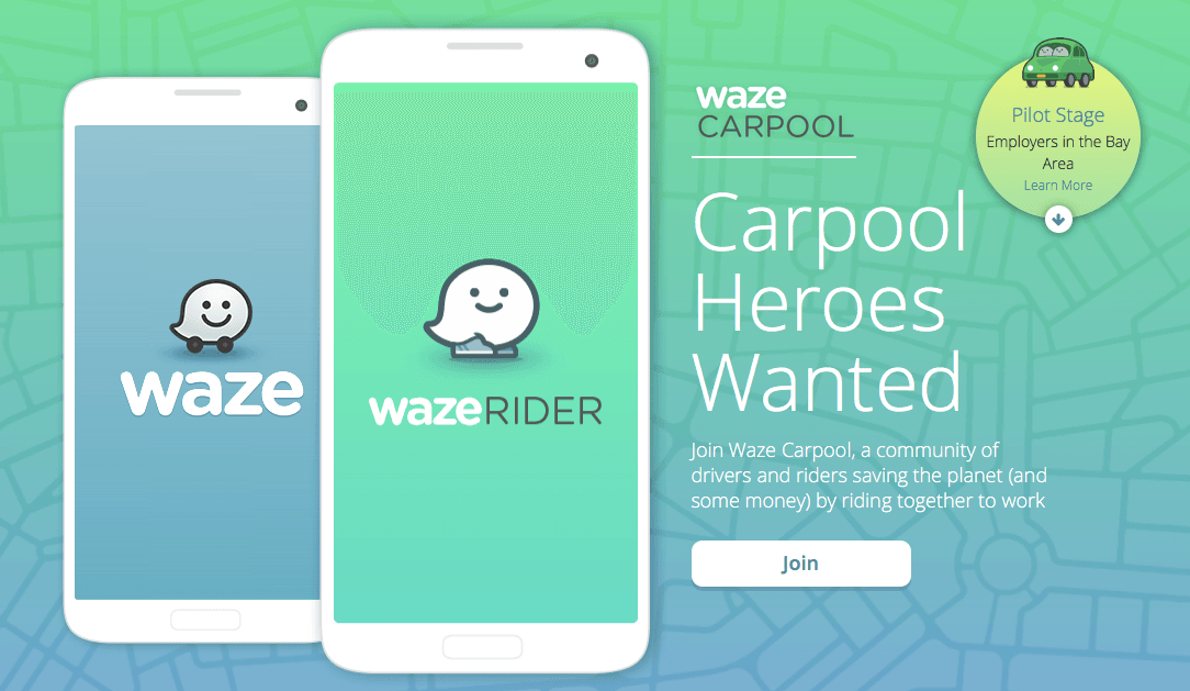 Google Waze Expands Ride-Sharing Service