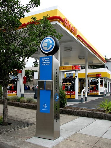 Electric Cars Charging Points At Shell Stations Soon