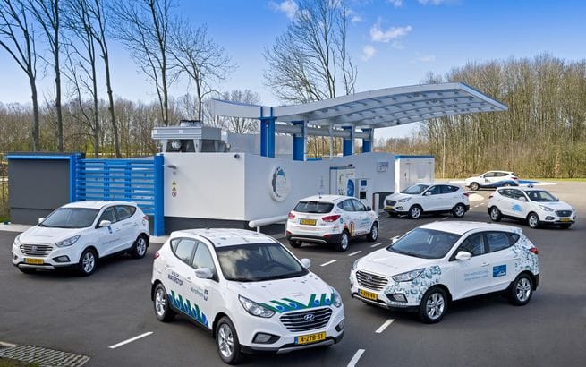 Fuel Cell EV Taxis & Car Sharing Services in Korea