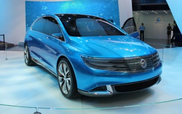 Mercedes Brand EVs Coming to China