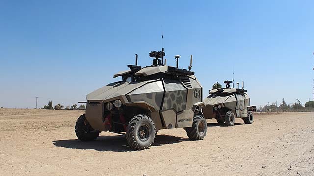 Israeli Army to Deploy Autonomous Patrol Vehicles