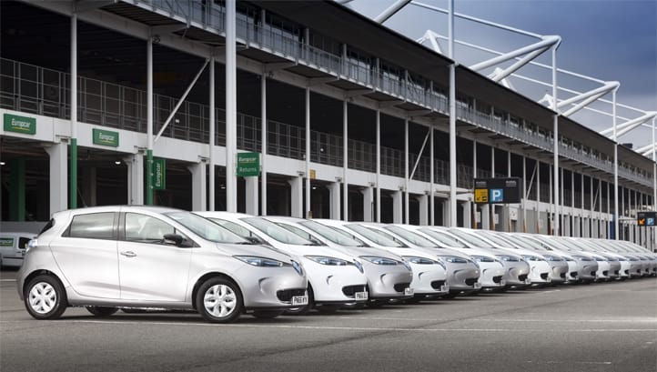 Car Rental Company Use Electric Cars to Pick-Up & Drop-Off Service