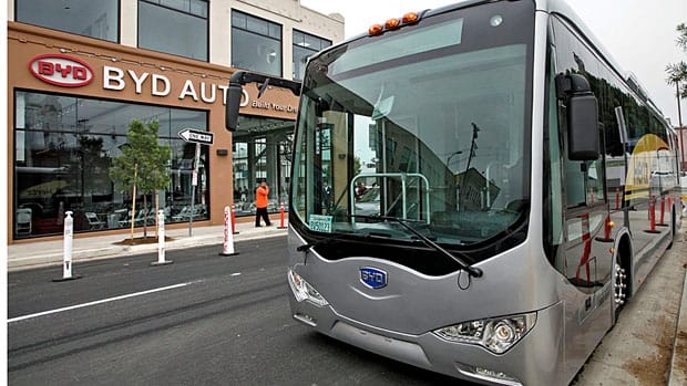 BYD Partners Canadians for “Smarter, Safer Transit Buses” Development