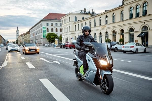 BMW Electric Scooter Extends Range