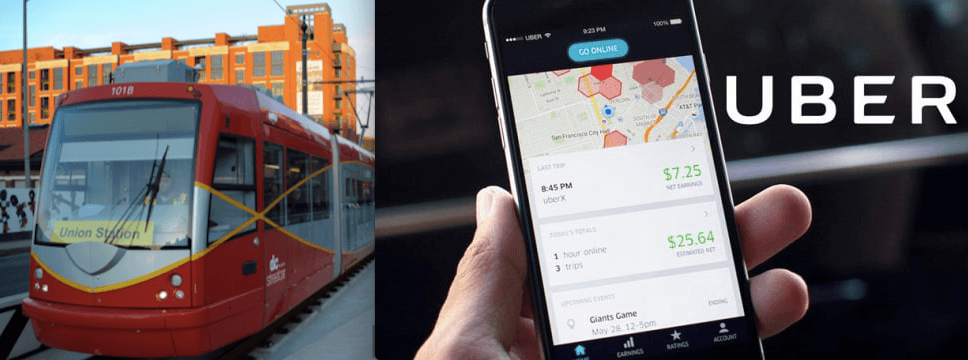 Public Transit Systems-Uber Partnership Provides First Mile, Last Mile Services