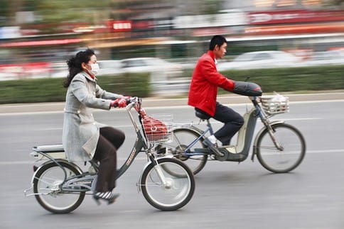 Bicycles Making a Comeback in China