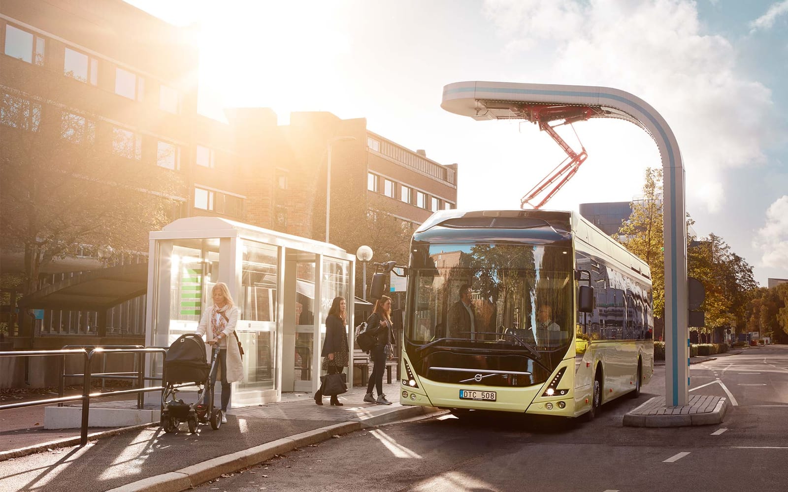 Luxembourg Public Transporter Orders Volvo Electric Buses with Opportunity Charging Feature