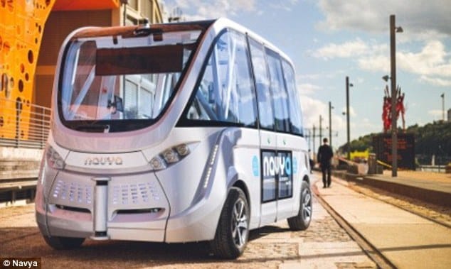 French Public Transport Launch Fully Autonomous Electric Bus Service
