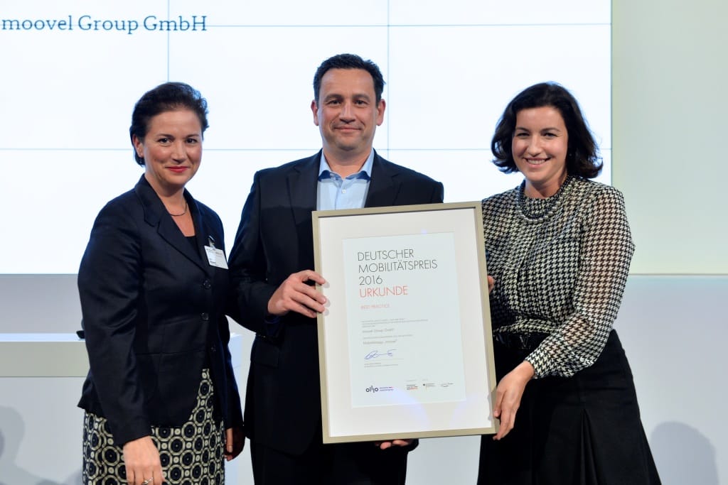 Daimler's Mobility App moovel Wins Award