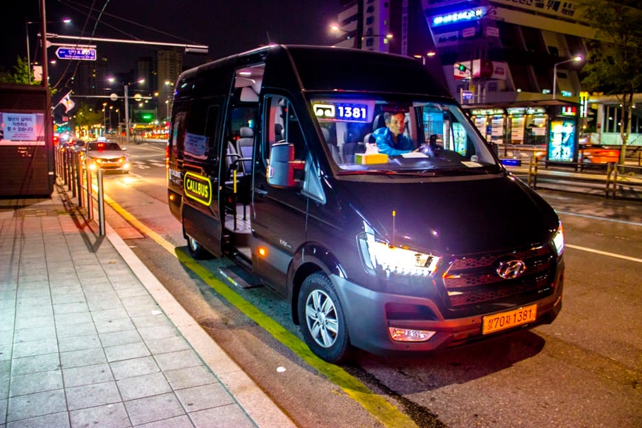 South Korea Startup Offers Night Shift Ride-Sharing Minibus Service