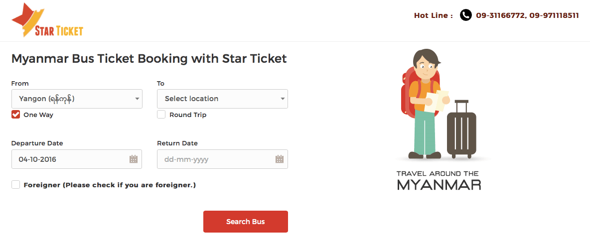 Myanmar Bus Ticketing Startup Raises USD$200K