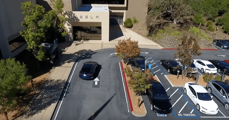 Tesla Self-Driving Car [Video]