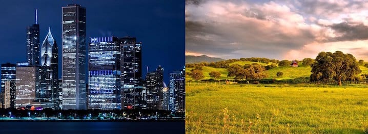 First Annual Mobility Study: Big City vs Rural