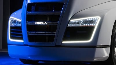 Nikola Unveiled Class 8 Hydrogen-electric Truck to Start Production by 2020