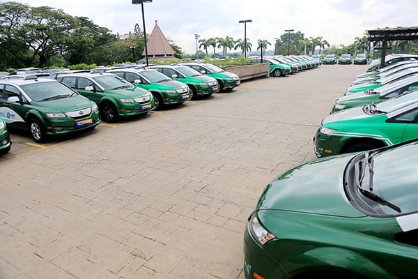 BYD Launches Biggest Electric Taxi Fleet in Southeast Asia