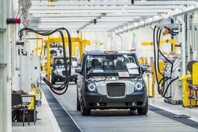 Geely's London Taxi Company Opens New Plant to produce Electric Taxis