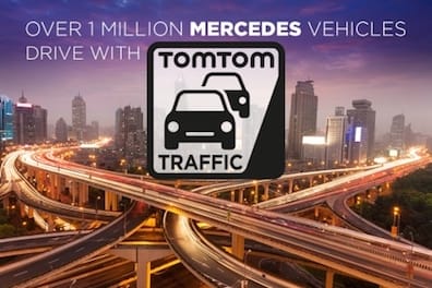 TomTom Celebrates Millionth Mercedes-Benz Car Hitting the Road with TomTom Traffic