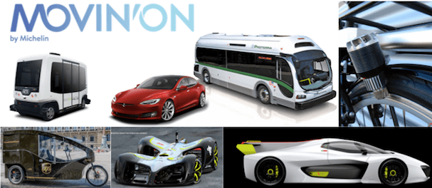 Michelin Unveils Lineup of Transformative Urban Mobility Technologies for Movin'On 2017