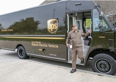 UPS Commits to More Alternative Vehicles, Fuel and Renewable Power by 2025