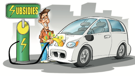 Electric Vehicle Subsidies is the Most Expensive Way to Reduce GHG Emissions