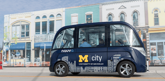 NAVYA will Build ARMA Fully Autonomous Vehicles in Michigan