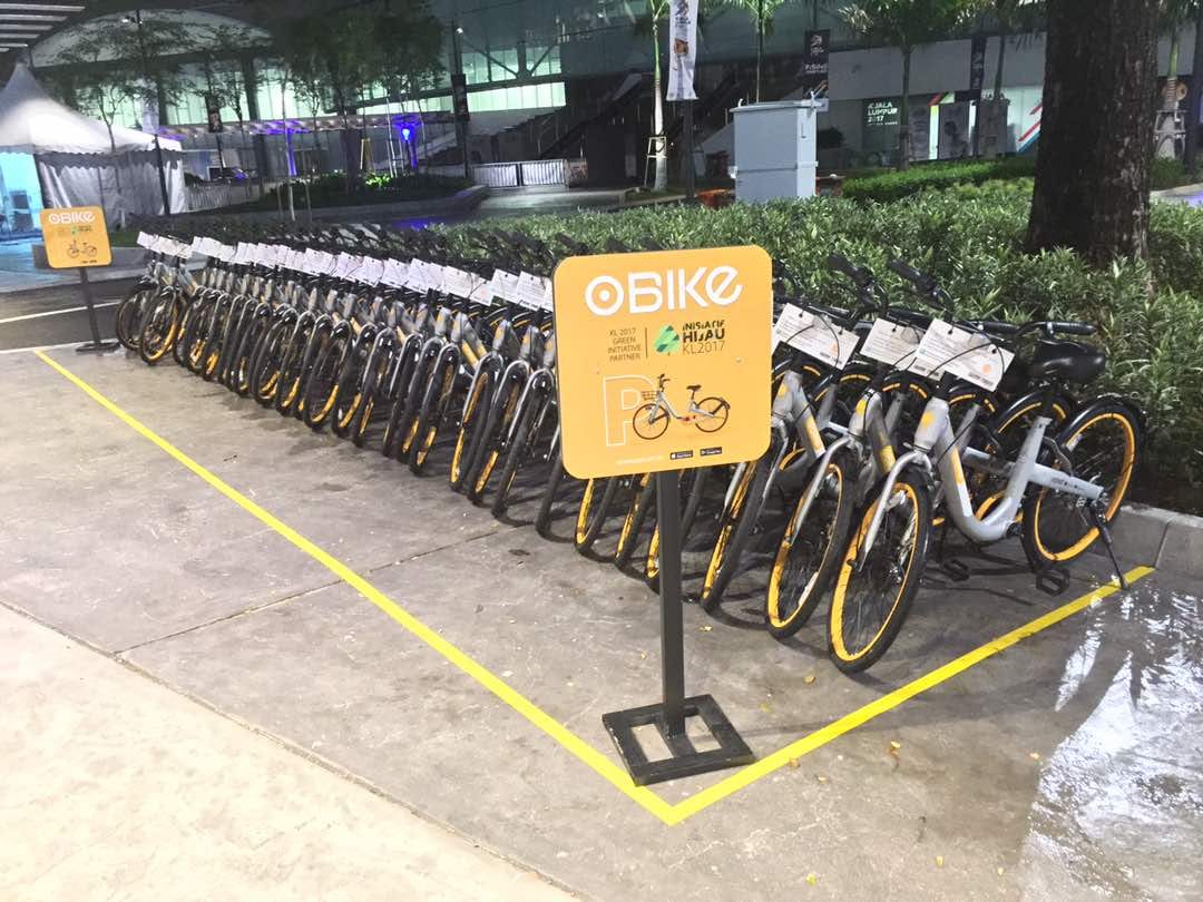 oBike is the Official Sustainable Urban Mobility Partner for KL SEA Games 2017 oBike locations bike sharing bike rental