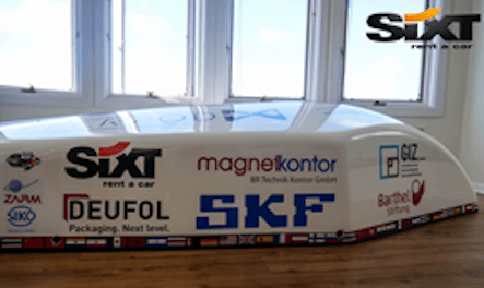 SIXT Rent-a-Car Sponsoring German Team in the Official SpaceX Hyperloop Pod Competition