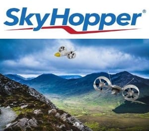 Sky Hopper's Autonomous Electric Flying Drone is Capable of Carrying 100kg Cargo