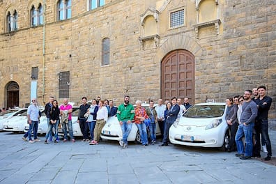 Taxi Drivers choose Nissan LEAF in Italy