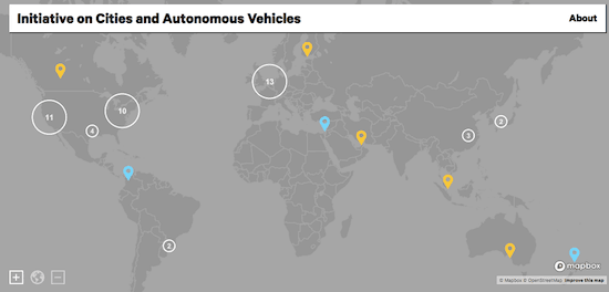 Bloomberg Philanthropies Launches Autonomous Vehicles Map of Cities Planning for a Driverless Future