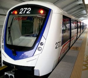 Bombardier Completes Delivery of 14 New Driverless Metro Trains for Kuala Lumpur