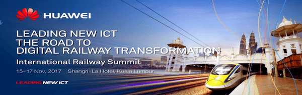 5th International Railway Summit Kuala Lumpur public transport transit urban mobility