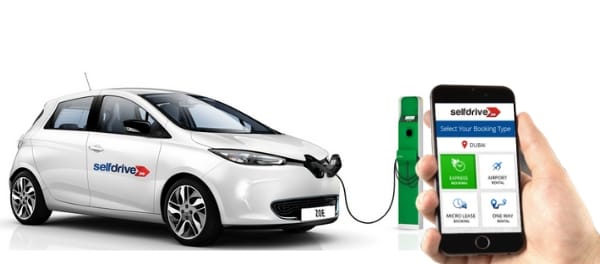 Selfdrive.ae Launches Electric Car Sharing in Dubai, UAE