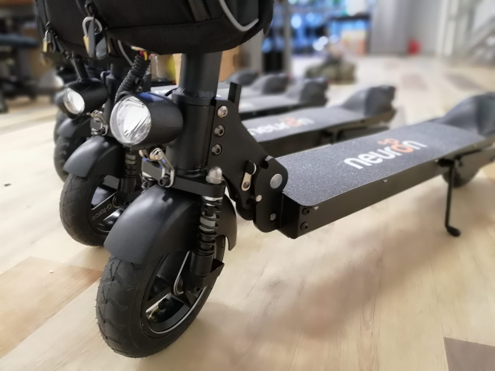 Singapore-based Electric Scooter Startup Neuron Wows CES Crowd deliveroo on-demand start up
