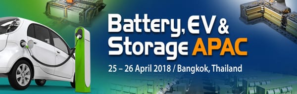 Thailand to host Asia Pacific Electric Vehicle Summit 2018