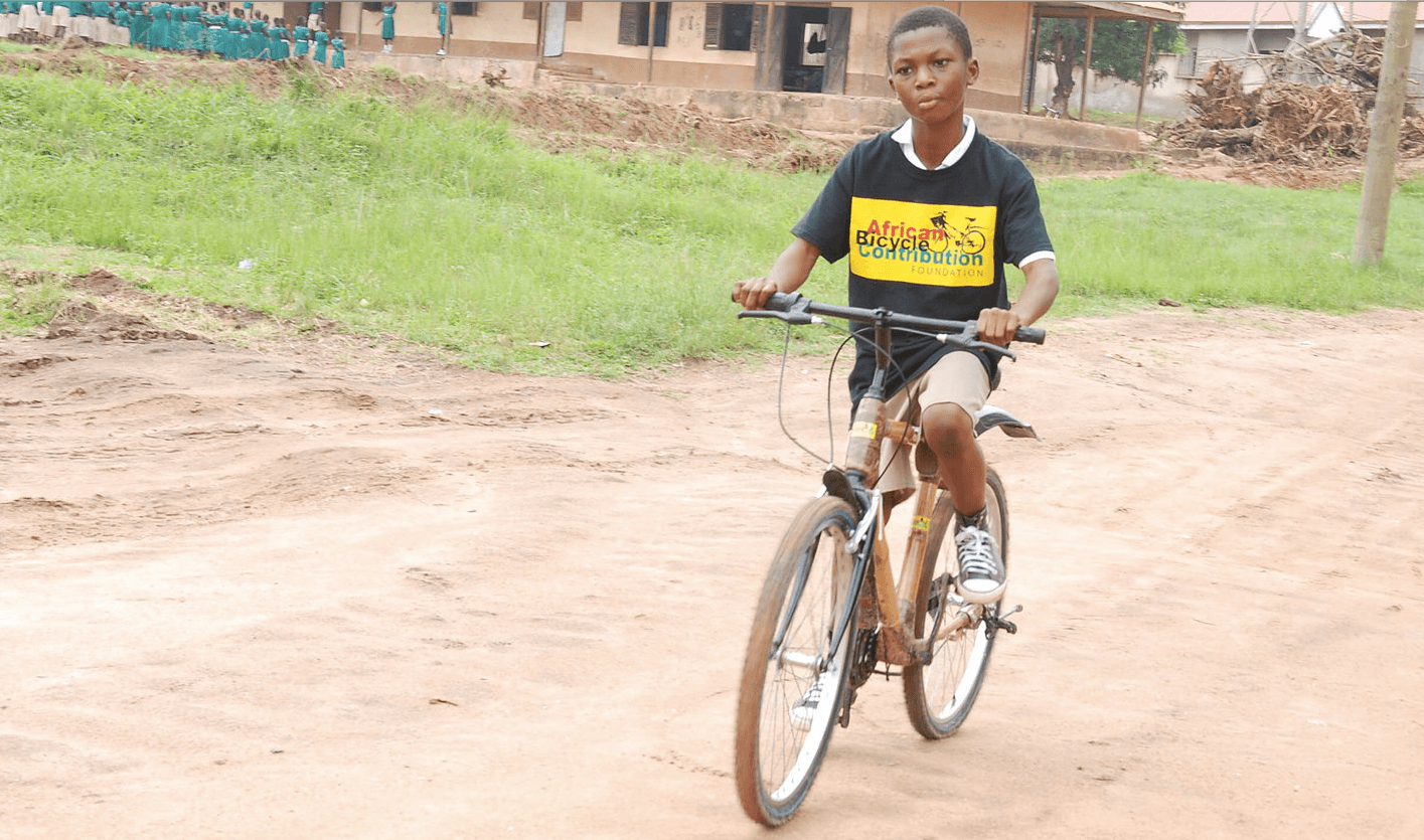 African Bicycle Contribution Foundation To Distribute an Additional 50 Free Bamboo Bikes race eco bicycles NMT non motorised sustainable mobility