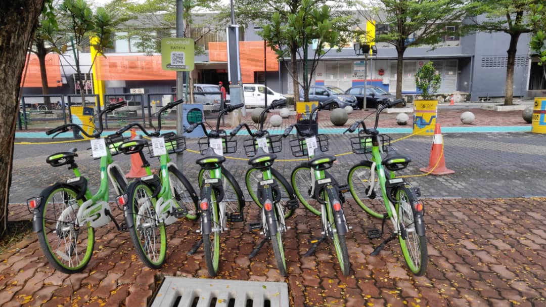 Anywheel Shah Alam SACC mall bicycle station Motion Digest Network