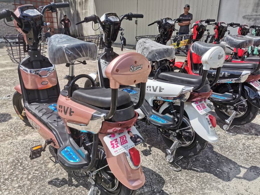 ATV Malaysia electric bicycle 2 seater less than RM1000 2 years warranty
