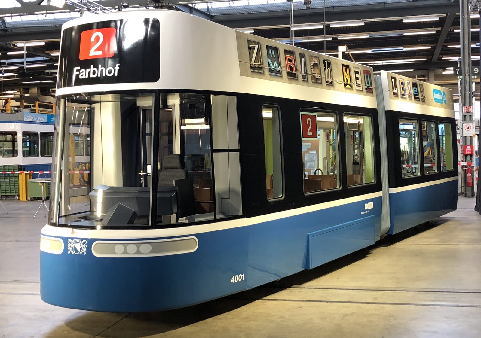Bombardier Unveils New FLEXITY Zurich Tram Design